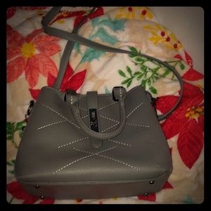 Grey purse